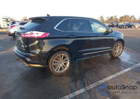 2019 Ford Edge Titanium z USA, uszkodzony, nr VIN 2FMPK4K92KBB08922